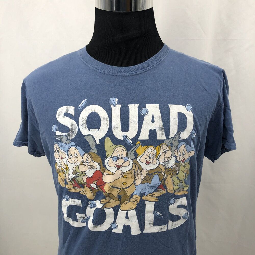 Disney Parks Squad Goals Snow white Seven Dwarfs Size Large L Diamond Mines